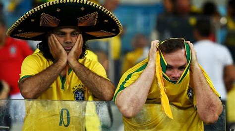 Ronaldo scored the first goal of the match. Sanam Media Live: BRAZILIAN FANS REACTION DURING SEMI ...