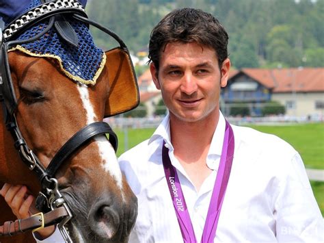 On 8 august 2012 at london's greenwich park, swiss showjumper steve guerdat and his mount nino des buissonnets. Steve Guerdat en lice pour le titre de sportif suisse de l ...