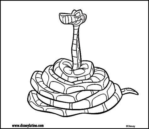 Disney jungle book shanti and kaa coloring pages. kaa jungle book color page, disney coloring pages, color ...