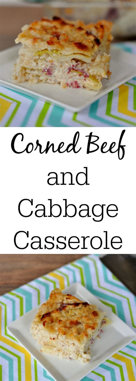 It contains the classic irish ingredients of corned beef, cabbage, and potatoes, along with a creamy sauce. Corned Beef and Cabbage Casserole - My Suburban Kitchen