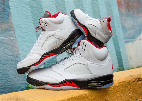 Air jordan 5 fire red review. The Air Jordan Retro 5 "Fire Red" Is Releasing Online At ...