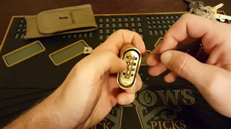How to pick a combination pad lock with a paperclip or sewing needle life hack. How To Open A Master Lock 175 Combination Padlock In 3 Seconds - fasrdollars