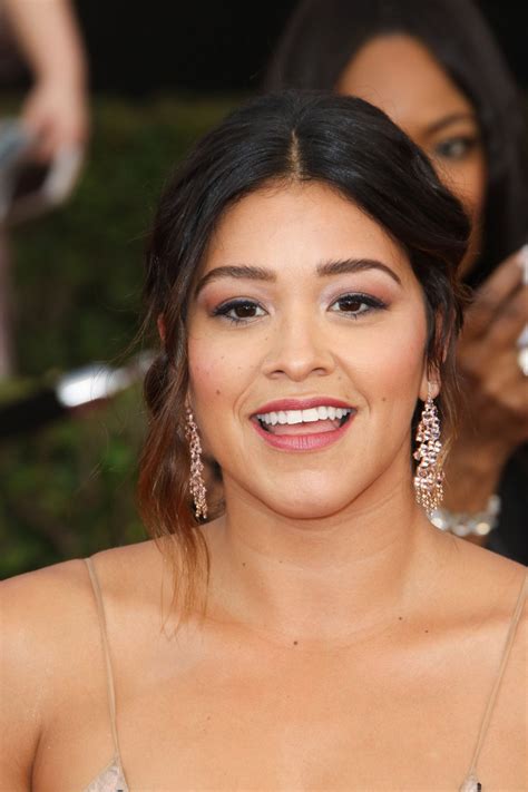 Rodriguez received imagen award and alma award for her role in filly brown. GINA RODRIGUEZ at 23rd Annual Screen Actors Guild Awards ...