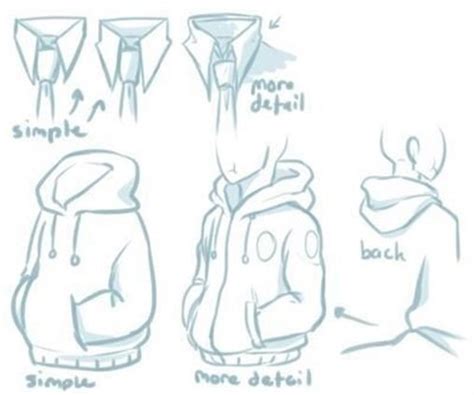 Jacket drawing reference at paintingvalley com explore. Hoodie Drawing Reference : Sweatshirt Draw Reference Sweatshirt Reference Drawings Manga Drawing ...