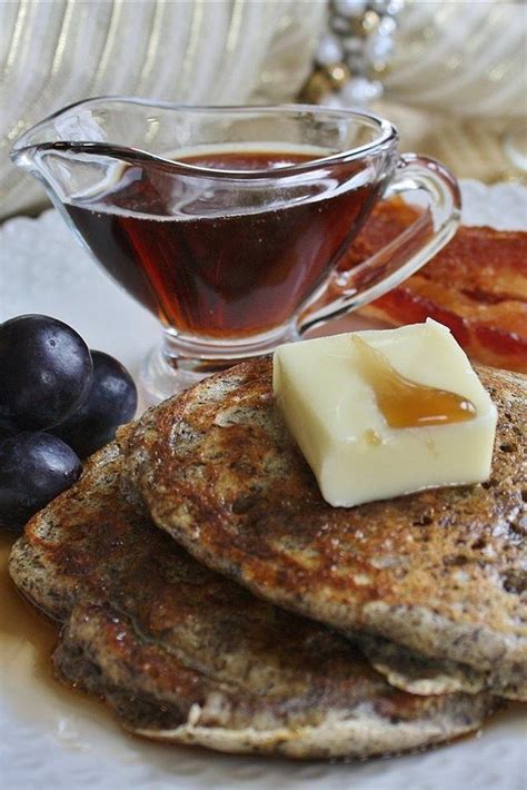 Pour or scoop the batter onto the griddle, using approximately 1/4 cup for each pancake. Best Buckwheat Pancakes | Recipe in 2020 | Buckwheat ...