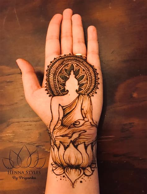 Check out our buddha tattoo selection for the very best in unique or custom, handmade pieces from our tattooing shops. Buddha henna design | Mehndi designs, Dulhan mehndi ...