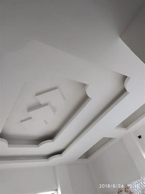I've seen people remove a popcorn ceiling pretty easily on tv. Pin by Ramkesh Meena on salim | Plaster ceiling design ...