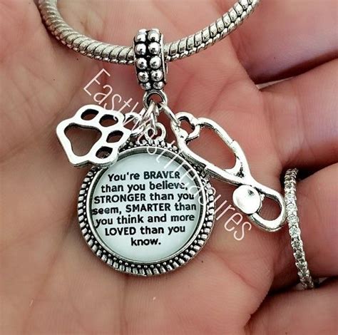 ◆material&size◆made of environmentally friendly material stainless steel. Inspiration Quote caduceus gift for Veterinarian ...