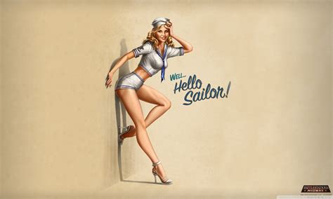 The flash 4k wallpaper 65. 1080P Odesza Background - "Hello Sailor!" Pin-Up Style 4K ...