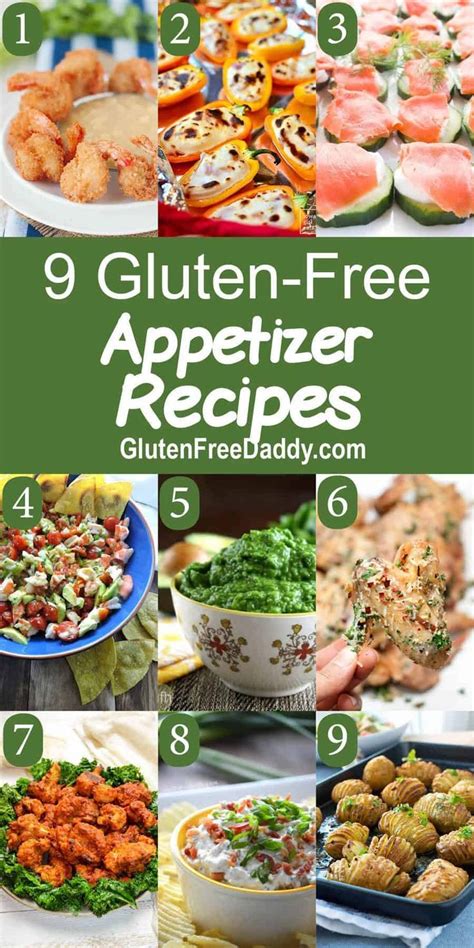 See more ideas about food allergy mom, dairy free appetizers, dairy free. 9 of the Best Ever Gluten-Free Appetizers | Gluten free ...