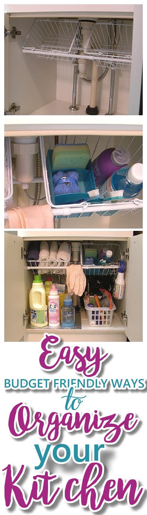 They can also be used for organization in your kitchen. EASY Budget Friendly Ways to Organize your Kitchen {Quick Tips, Space Saving Tricks, Clever ...
