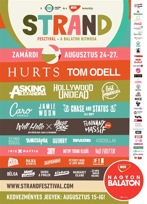 Find out who is playing at strand fesztival 2021 in zamardi (hungary) in date to be announced. solid blog » Blog Archive » Strand Fesztival 2016