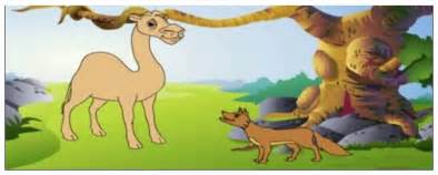 The camel agreed to do so since he wanted to take a revenge upon the jackal. दूसरों का मजाक उड़ाना - Jackal Story in Hindi (ऊंट का घमंड)