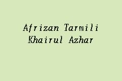 Raki cs tan & ramanan is an independent auditor with office located in kuala lumpur. Afrizan Tarmili Khairul Azhar, Audit Firm in Wangsa Maju