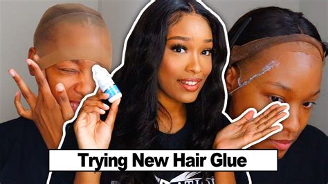 How to apply ghost bond hair replacement adhesive? GRWM: Trying Ghost Bond Glue For The First Time | Fabulous ...