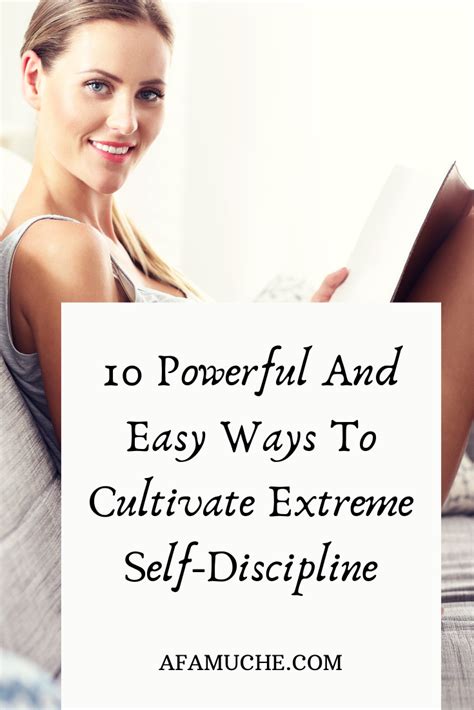 10 Powerful And Easy Ways To Cultivate Extreme Self ...