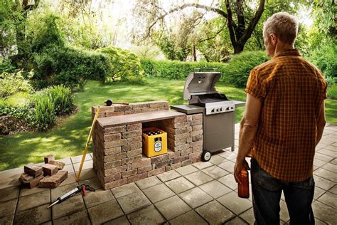 X 200 60 cm, 1 beige wiho küchen apothekerschrank amrum, auszug mit 4 ablagefächern b/h/t: outdoorkueche 1 | Kochen im freien, Outdoor küche selber ...
