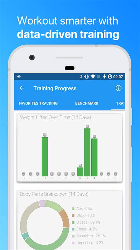 I like the app jefit, which is like having a personal trainer in your pocket. JEFIT: #1 Workout Tracker, Gym Log & Fitness App - Android ...