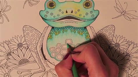 Hope you'll enjoy another coloring page of mine from the enchanted forest inky quest & coloring book ! Enchanted Forest Coloring Book | The Frog Part 1/2 with ...