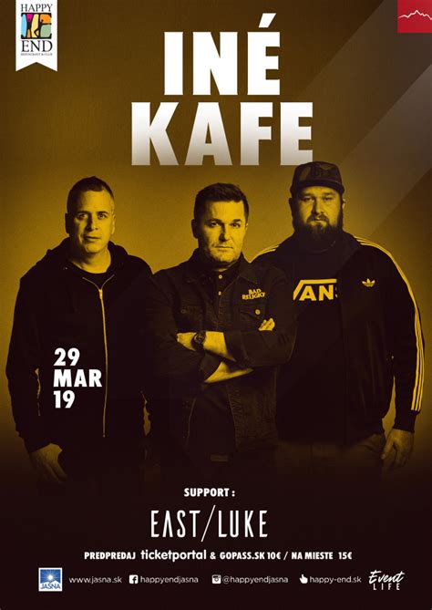 This page is about the various possible meanings of the acronym, abbreviation, shorthand or slang term: Iné Kafe | Happy End - Restaurant & Disco bar