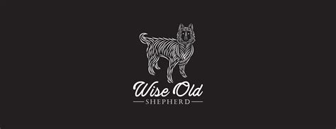 Logos can download in vector format. Wise Old Shepherd Logo Design on Behance