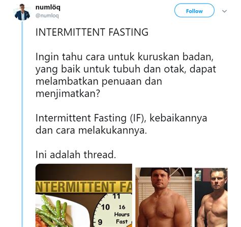 Here's how it works and what supplements will give you the best results. Cuba Cara Diet Intermittent Fasting Ini, Anti Penuaan & Jimat!