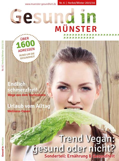 We did not find results for: Gesund in Münster #43 by Tips Verlag Münster GmbH & Co. KG ...