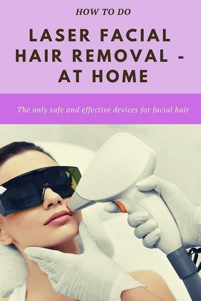 It offers a permanent solution to unwanted body hair and can be used on any part of the body, including the face. How to Do Laser Facial Hair Removal at Home - Safely