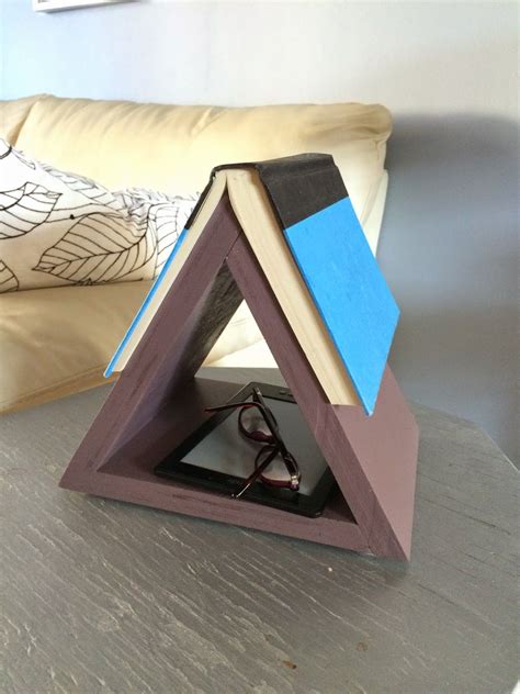 Once you have the lumber, building a bookshelf is a fairly. The Book Wedge! | Diy wood books, Diy book, Wooden book stand