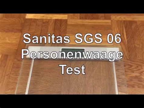 The sgs 06 glass scale looks really light and conservative with its straight lines and transparent design. Sanitas SGS 06 Personenwaage Test - WAAGEN-TEST.DE - YouTube