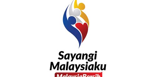 Simbol rakyat melakukan gerakan riang mengangkat tangan, dengan satu bentuk hati. Lirik Kita Punya Malaysia & Logo Sayangi Malaysiaku ...