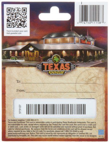 But you can get a $5 bonus card for your next purchase anytime you spend $30 or more on texas roadhouse gift cards. Pin on Gift Cards