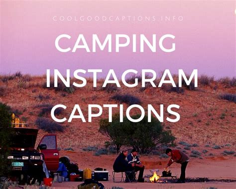 Just like the 'on site' or the 'best wives' captions, the first 'camping trip' caption wasn't planned to be the start of a series. 151+ Camping Instagram Captions For All Types of Camping ...
