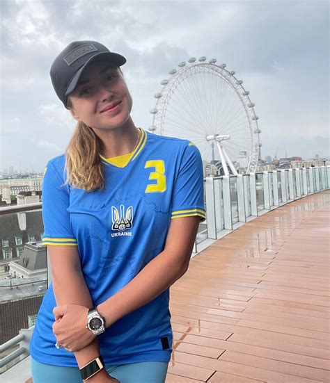 Еліна, яка зараз перебуває в лондоні і бере участь в. "Слава Україні!" Світоліна в Лондоні показала, як треба ...