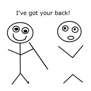 Make funny memes like five9 with the best meme generator and meme maker on the web, download or share the five9 meme. I Ve Got Your Back Stick Figure Meme - Meme Walls