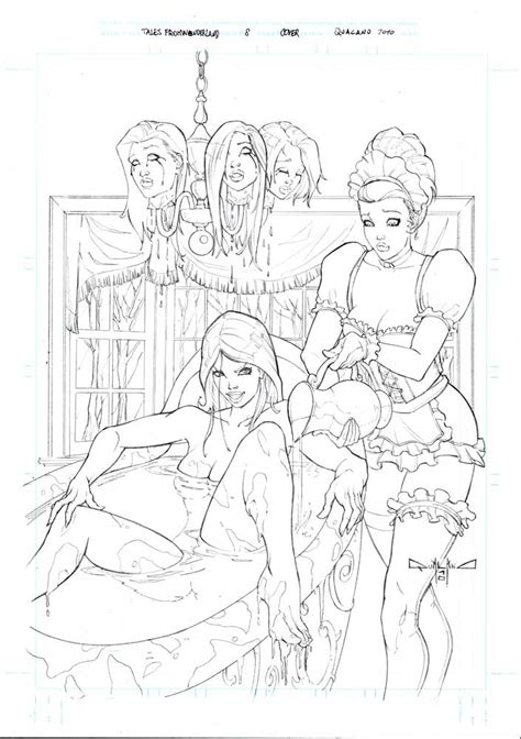 Hardcore sex coloring book for adults. Tales from wonderland cover by qualano on DeviantArt