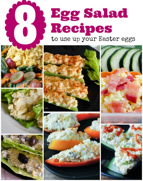 We have 6 chickens and soon will have more eggs that we can eat. 8 Egg Salad Recipes to Use Up Your Easter Eggs the Low ...