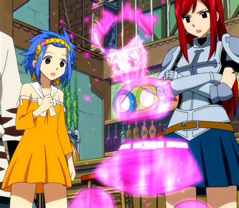 Want to discover art related to fairytail? Erza and Levy - Fairy Tail Photo (32796107) - Fanpop