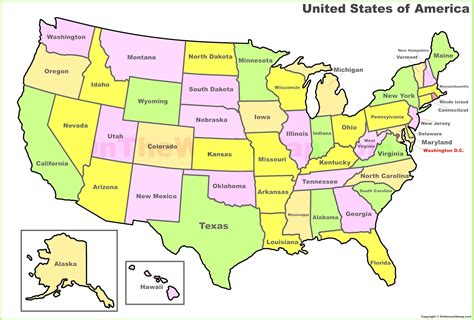 Usa Drawing Map at PaintingValley.com | Explore collection of Usa ...