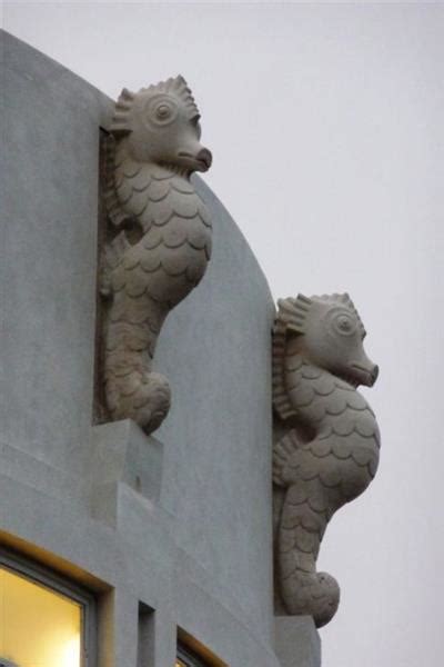 Morecambe in one of his famous poses and is. Seahorses in Morecambe - Eric Gill - WikiArt.org