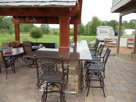 Maybe you would like to learn more about one of these? Outdoor Kitchen Stone Countertop by C&D Granite installed ...