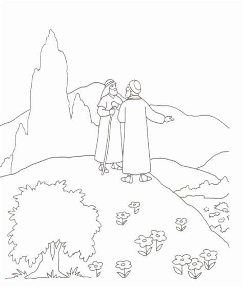 During abraham's lifetime, he experienced many struggles and successes and you can draw key truths from these life experiences. Abraham and Lot Coloring Page Beautiful Abraham and Lot ...