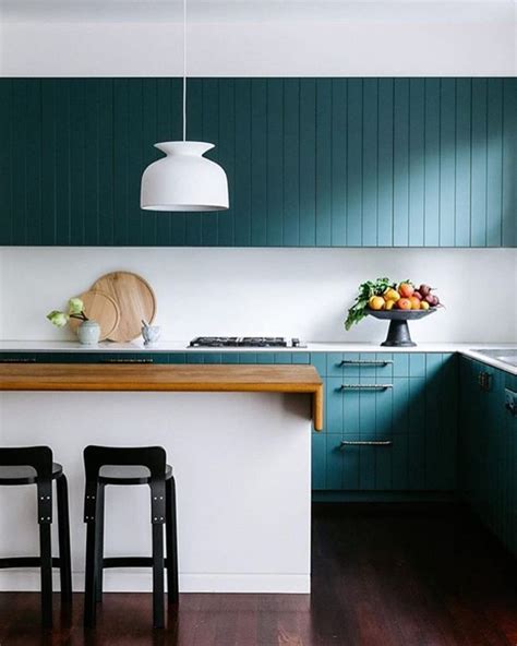 Cost savings due to diy assembly depend on what other cabinetry line one compares ikea to. Teal Kitchen Cabinets Are Suddenly Everywhere | Apartment ...