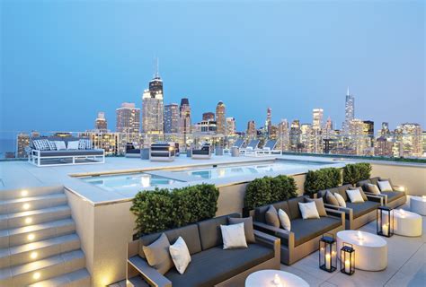 Originally configured as three penthouse units, the 8,700 sf interior, as well as 2,500 square feet of terrace space, was to become a single residence with sweeping views of the city in all directions. A Luxury Penthouse That Will Have You Packing Your Bags