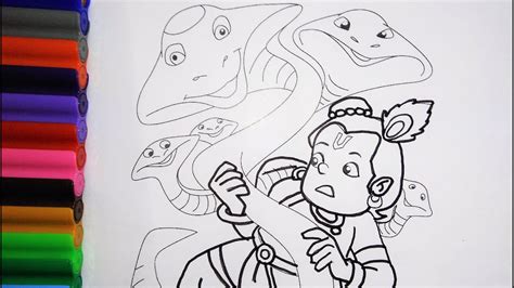 This monster, needs the souls of the purest kingdom. chhota bheem aur krishna vs kirmada Coloring Pages ...