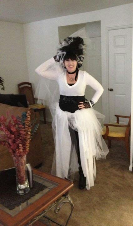 Bring mama's bride of frankenstein to life with our halloween costume tutorial make it at home or get your own in panda pop today! Halloween costume Bride of Frankenstein | Bride of frankenstein costume, Frankenstein costume ...