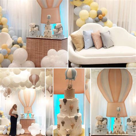 I have another order for next weekend and i was nervous about it until i saw ur video. Hot Air Balloon Baby Shower Party Ideas | Photo 1 of 14 ...