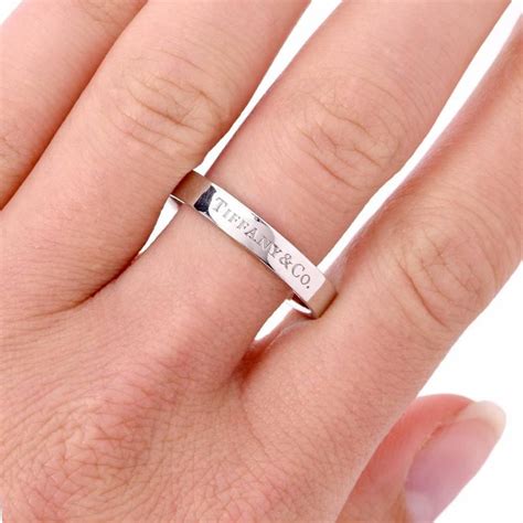 Find great deals on ebay for tiffany wedding bands. Tiffany and Co. Men's Platinum Wedding Ring For Sale at ...