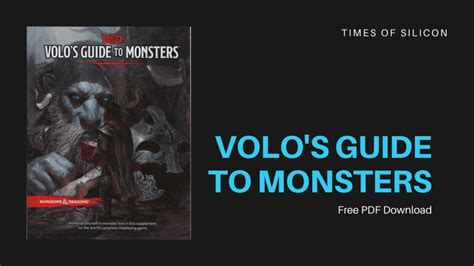 Purchasing this bundle unlocks the volo's guide to monsters book in digital format in the game compendium with all the artwork and maps. Volo's Guide to Monsters PDF Free Download - Silicon Cult
