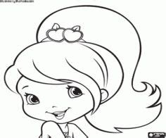Strawberry and Apple Dumpling | Strawberry shortcake coloring pages, Coloring pages, Coloring books